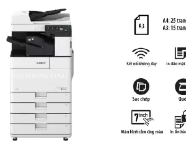 Thay mực máy photocopy Canon IR 2625I