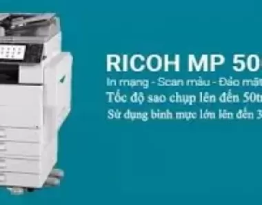 Đổ mực máy photocopy Ricoh MP 5002
