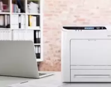 Bơm mực máy in màu Ricoh C340dn.