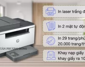 Bơm mực máy in HP laserJet mfp M236dw